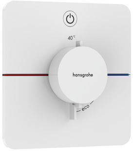 Термостат скрытого монтажа Hansgrohe ShowerSelect Comfort Q на 1 функцию, Matt White (15581700) 15581700 фото