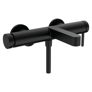 Baterie baie Hansgrohe Finoris 76420670 monocomandă negru mat 76420670 foto