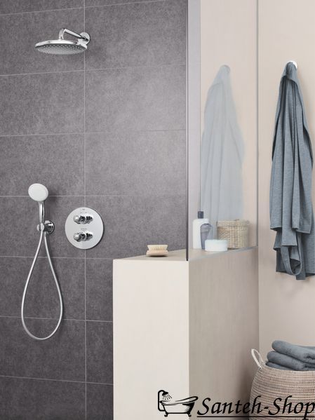 Grohe Tempesta Cosmopolitan 250 cabină de duș montată pe perete cu EcoJoy, crom (26668000) 26668000 foto