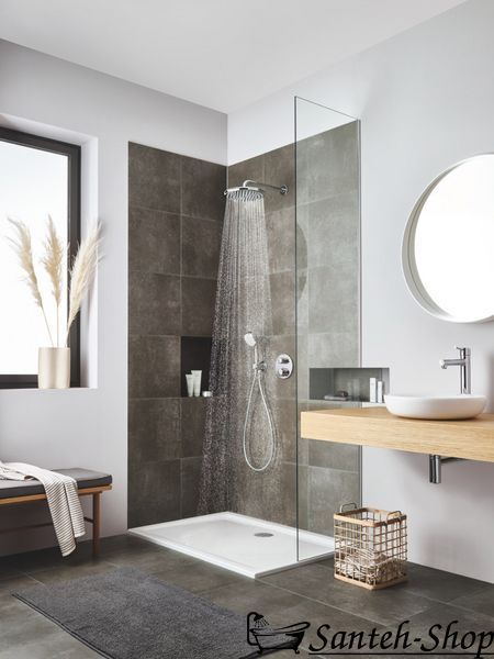 Grohe Tempesta Cosmopolitan 250 cabină de duș montată pe perete cu EcoJoy, crom (26668000) 26668000 foto