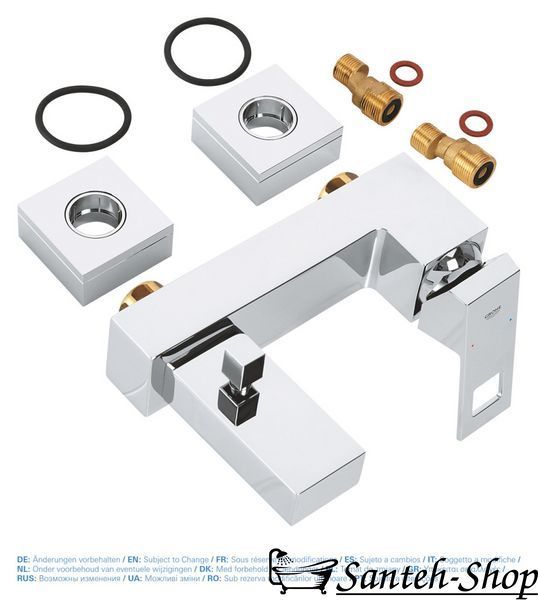 Смеситель для ванны Grohe Eurocube, хром (23140000) 23140000 фото