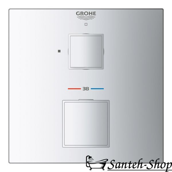 Grohe Grohtherm Cube Termostat de duș (24153000) 24153000 foto
