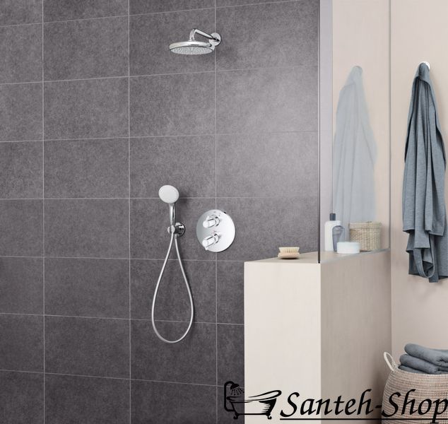 Grohe Tempesta Cosmopolitan 250 cabină de duș montată pe perete cu EcoJoy, crom (26668000) 26668000 foto