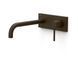 Tres STUDY EXCLUSIVE Baterie de lavoar montată pe perete Negru cu strălucire de bronz 26230012KMB foto 1