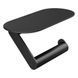 Suport h&acirc;rtie igienică Hansgrohe WallStoris cu raft 27928670, negru mat 27928670 foto 1