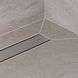 Scurgere de duș Hansgrohe RainDrain Allround 100 cm, oțel inoxidabil periat (56189800) 56189800 foto 8