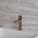 Смеситель для умывальника Omnires Contour CT8010CPB brushed copper CT8010CPB фото 3
