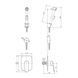 Set igienic IMPRESE PRAHA nou VR15030Z-BT cromat VR15030Z-BT foto 2