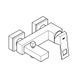 Смеситель для ванны Grohe Eurocube, хром (23140000) 23140000 фото 4