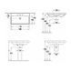 Умывальник VILLEROY & BOCH AVENTO 41568001&nbsp;80*47см 41568001 фото 2