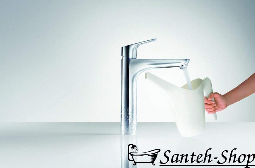 Baterie de lavoar Hansgrohe Focus 190 cu sifon, crom (31608000) 31608000 foto