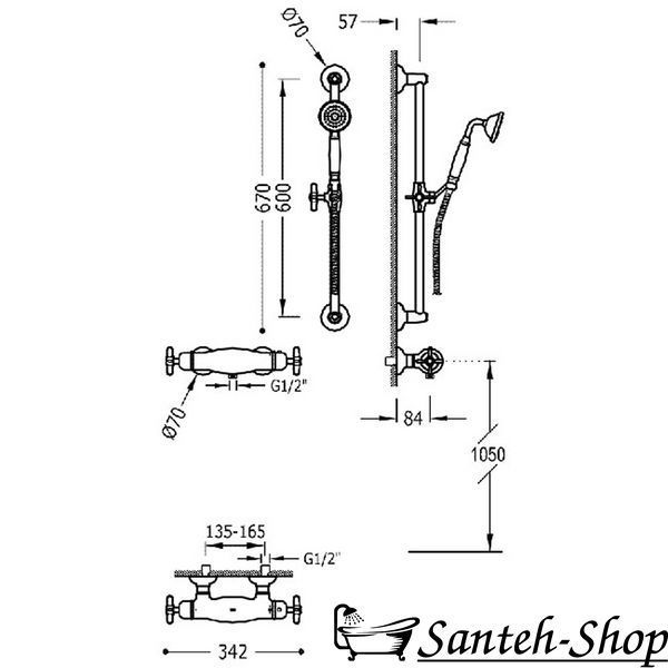 Set termostat dus TRES-CLASIC 24216402 24216402 foto