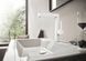 Hansgrohe Finoris 76060670 baterie lavoar cu garnitură, negru 76060670 foto 5