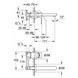 GROHE BAULOOP 20289000 baterie pentru lavoar cu 2 orificii 20289000 20289000 foto 2
