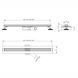 Rigola de dus VOLLE MASTER LINEA 9046.210804 linear 9046.210804 foto 2