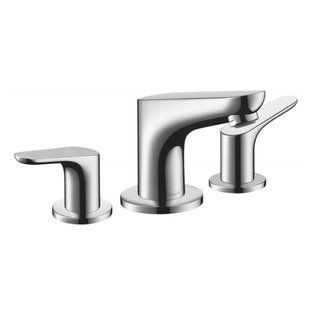 Hansgrohe Focus E 100 Baterie lavoar cu 3 orificii, crom (31937000) 31937000 foto