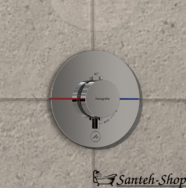 Hansgrohe ShowerSelect Comfort S HighFlow termostat ascuns, 1 funcție, crom (15562000) 15562000 foto