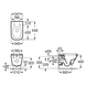 WC suspendat Roca GAP Rimless A34H47C000 cu scaun A34H47C000 foto 2