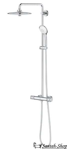 Sistem de dus GROHE EUPHORIA 27296003 260 cu termostat crom 27296003 foto