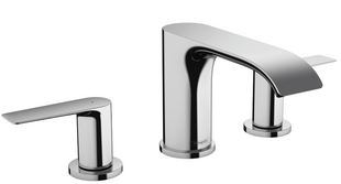 Baterie de lavoar 90 Hansgrohe Vivenis cu set de scurgere, crom 75033000 75033000 foto