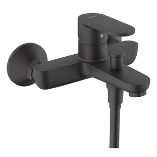 Baterie cadă Hansgrohe Vernis Blend 71440670 monocomandă negru mat 71440670 foto