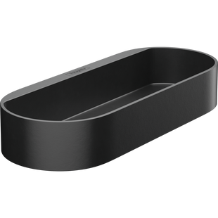Raft Hansgrohe WallStoris 25,0 x 10,0 x 3,9 cm, negru mat (27913670) 27913670 foto