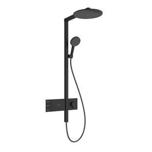 Душевая система Hansgrohe Raindance Alive 24595670 S 300 2jet с ShowerSelect Comfort, Matt Black 24595670 фото
