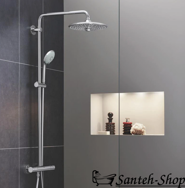 Sistem de dus GROHE EUPHORIA 27296003 260 cu termostat crom 27296003 foto