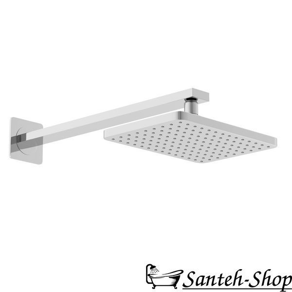 Душевая система IMPRESE BILOVEC t04800901STC скрытого монтажа (термостат 3 функции, душ 260*188 мм ABS, лейка 3 режима, излив, шланг 1500 мм PVC), хром t04800901STC фото