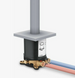 Kit de instalare GROHE pentru duza de baie montată pe podea 45984001 foto 3
