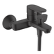 Baterie cadă Hansgrohe Vernis Blend 71440670 monocomandă negru mat 71440670 foto 1