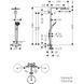 Душевая система Hansgrohe Raindance S 240 1jet PowderRain EcoSmart 28823140 c термостатом, бронза 28823140 фото 2