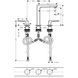 Смеситель для умывальника HANSGROHE 32515990 32515990 фото 2