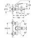 Смеситель для ванны, настенный монтаж GROHE BAULOOP 23603000 фото 2