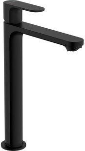 Baterie lavoar Hansgrohe Rebris S 240 CoolStart EcoSmart+ cu baterie pop-up, negru mat (72590670) 72590670 foto