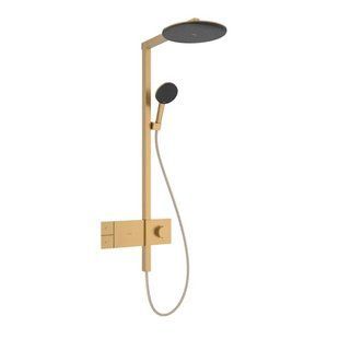 Душевая система Hansgrohe Raindance 24583140 Alive S 300 1jet EcoSmart с ShowerSelect Comfort, Brushed Bronze 24583140 фото