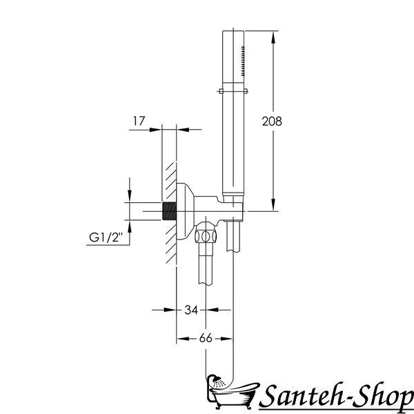 Set dus IMPRESE SMART ZMK101901218 montaj ascuns ZMK101901218 foto