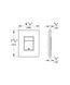 Grohe RAPID SL 38840000 инсталяционная система для унитаза+ Imprese ROZKOS TWIST унитаз подвесной безободковый с сидением Duroplast Slim slow-closing, Grohe RAPID SL крепление к стене,Grohe COSMO клавиша смыва (38840000+3855800M+38732000+c06310103) c06310103+38840000+3855800M+38732000 фото 7