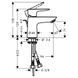 Baterie de lavoar Hansgrohe Talis E 80 cu garnitură, crom (71700000) 71700000 foto 3