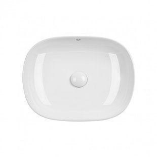 Раковина-чаша Qtap QT21112185W Aquarius 465x375x115 White с донным клапаном QT21112185W фото