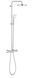 Sistem de duș Grohe BauClassic 210 cu termostat, crom (26699000) 26699000 foto 1