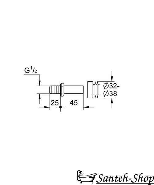 Set de umplere pentru pisoar Grohe (37044000) 37044000 foto