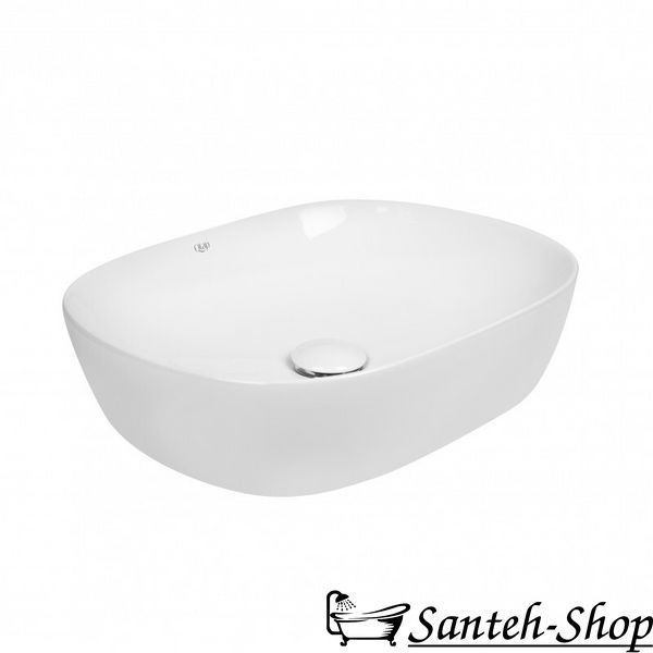 Раковина-чаша Qtap QT21112185W Aquarius 465x375x115 White с донным клапаном QT21112185W фото