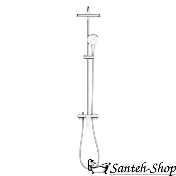 Душевая система GROHE Tempesta 26692001 System 250 Cube со смесителем для душа хром 26692001 фото