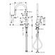 Смеситель для кухонной мойки Hansgrohe Talis M54 72802800 с выдвижным душем 72802800 фото 2