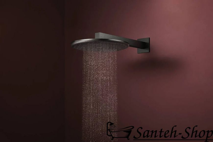 Sistem de duș Hansgrohe Raindance Alive S Puro 300 cu 1 jet 24592340, cu termostat Ecostat Element, crom mat negru 24592340 foto