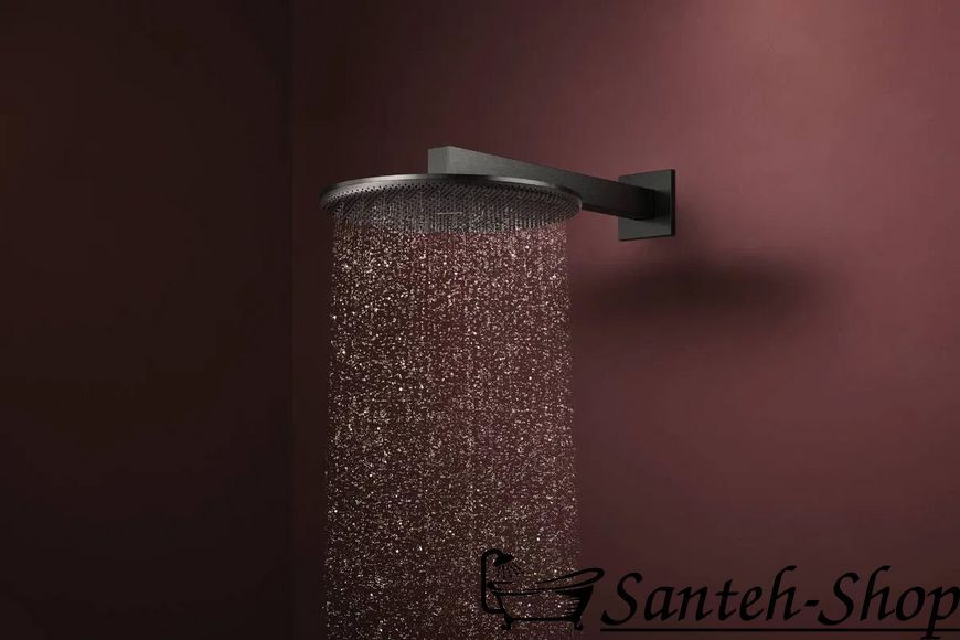 Sistem de duș Hansgrohe Raindance Alive S Puro 300 cu 1 jet 24592340, cu termostat Ecostat Element, crom mat negru 24592340 foto