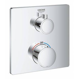 Termostat de dus cu comutator 1 pozitie GROHE GROHTHERM 24078000 24078000 foto