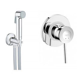 Набор гигиенический GROHE BAU CLASSIC UA2904800S (29048000+26358000) UA2904800S фото