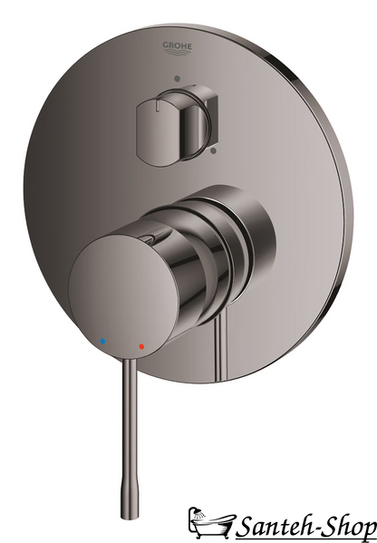 Смеситель GROHE Essence 24169A01 однорычажный скрытого монтажа брашированный графит 24169A01 фото
